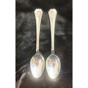 Vintage Holland America Spoons, set of 2